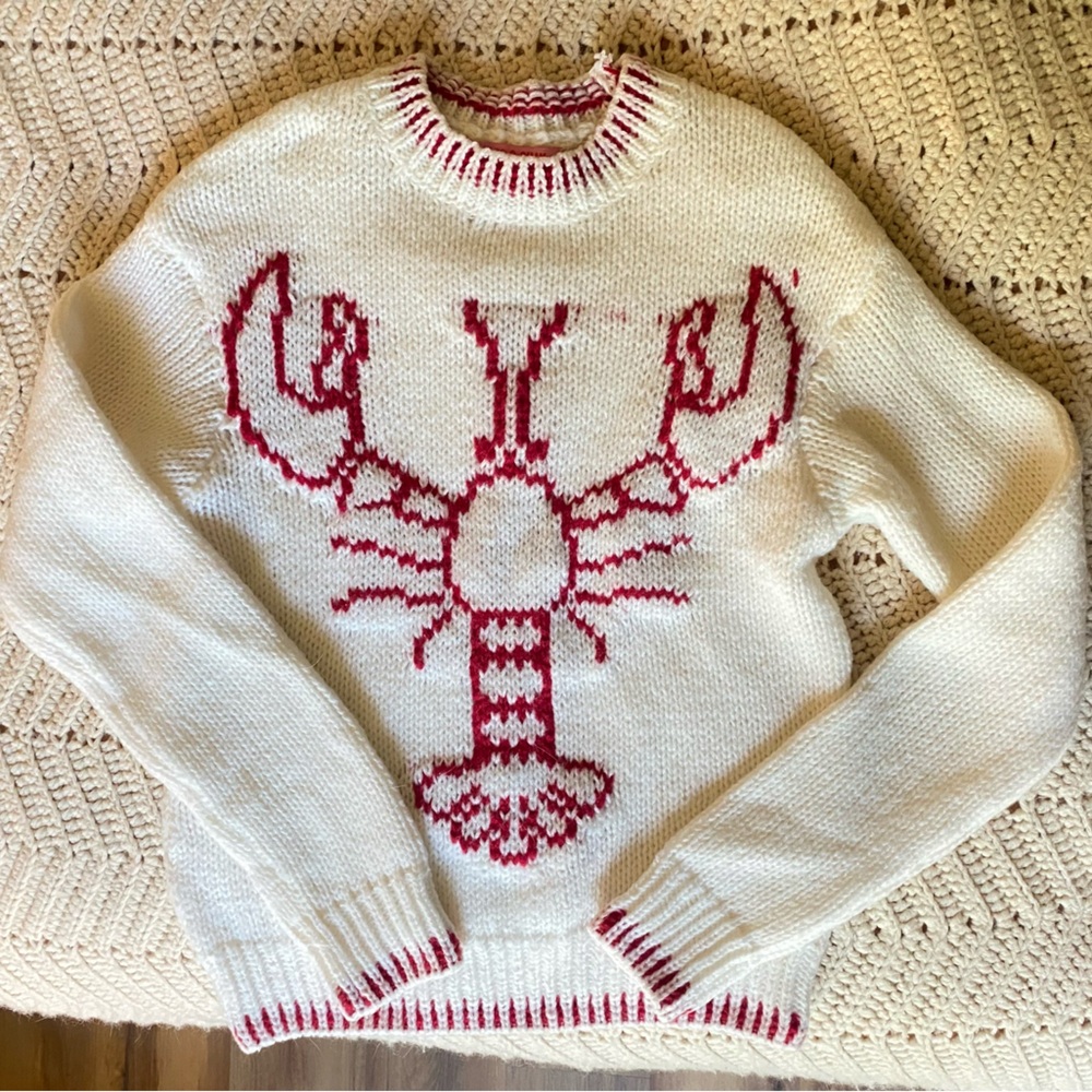 Lobster Knit Sweater